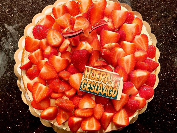 GESLAAGD!!