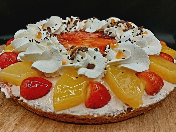 Aardbei Ananas Vlaai Zandbodem