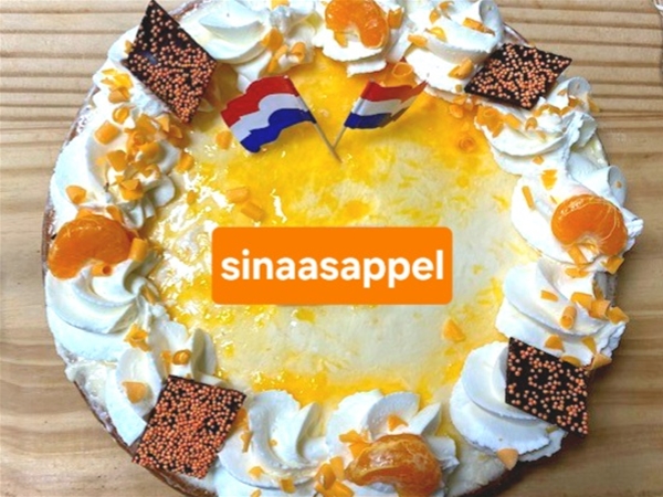 sinaasappelvlaai Zandbodem