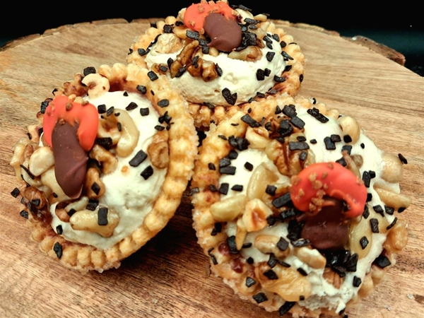 Hazelnoot Karamel Crunchy Schelp